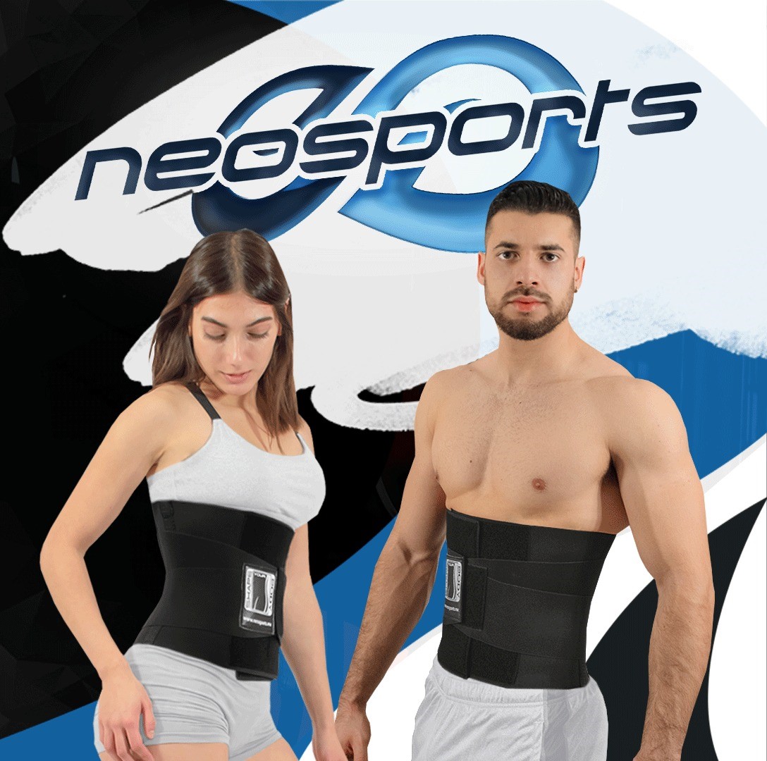  NeoSports Faja de 10 Compression - Compression Belt 10  (X-Small) Black : Industrial & Scientific